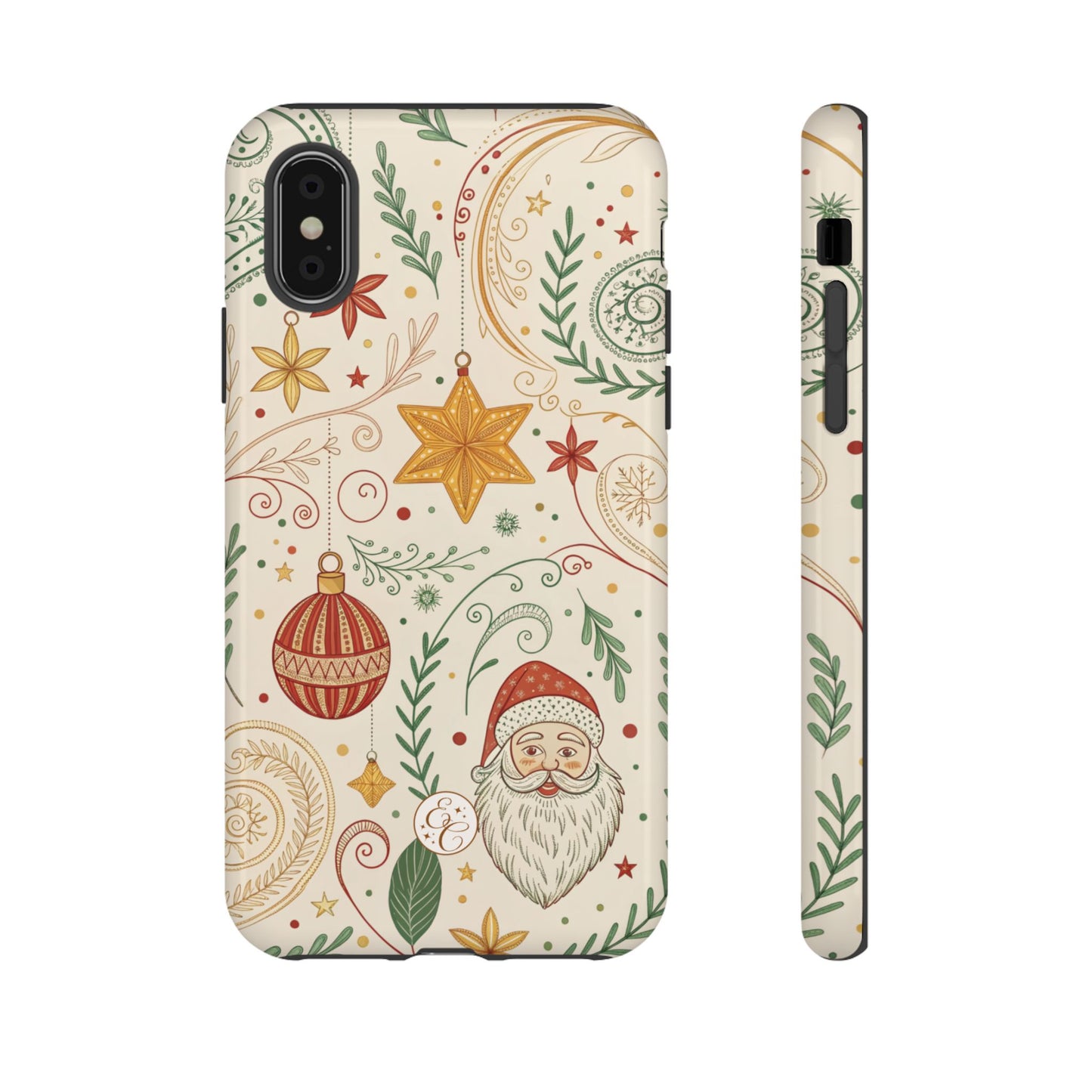 Vintage Santa Tough Phone Case