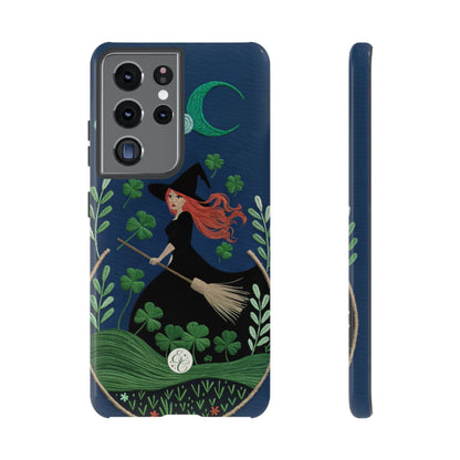 Irish Witch’s Moonlit Stroll Tough Phone Case