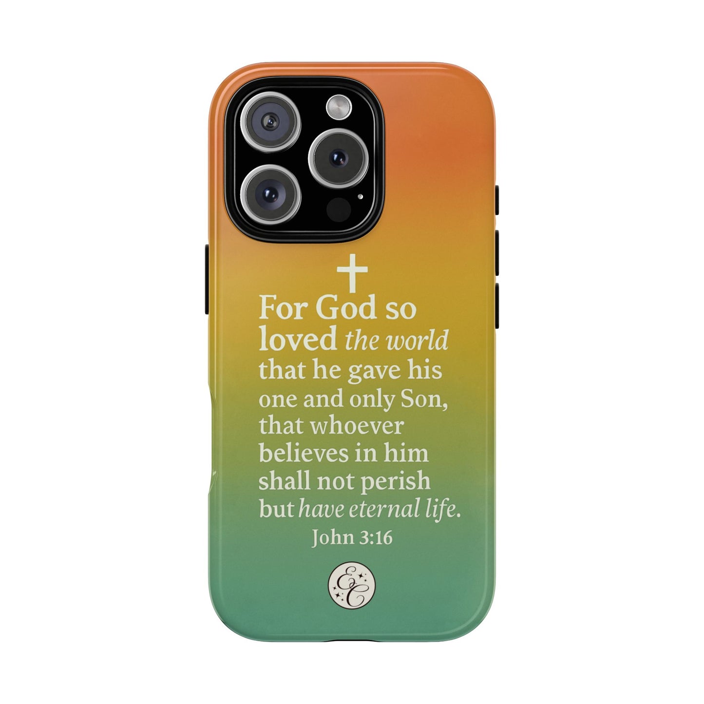 John 3:16 Tough Phone Case