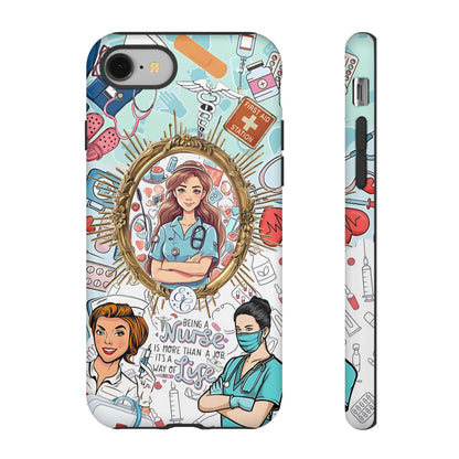 Nurse Art Tough Phone Case