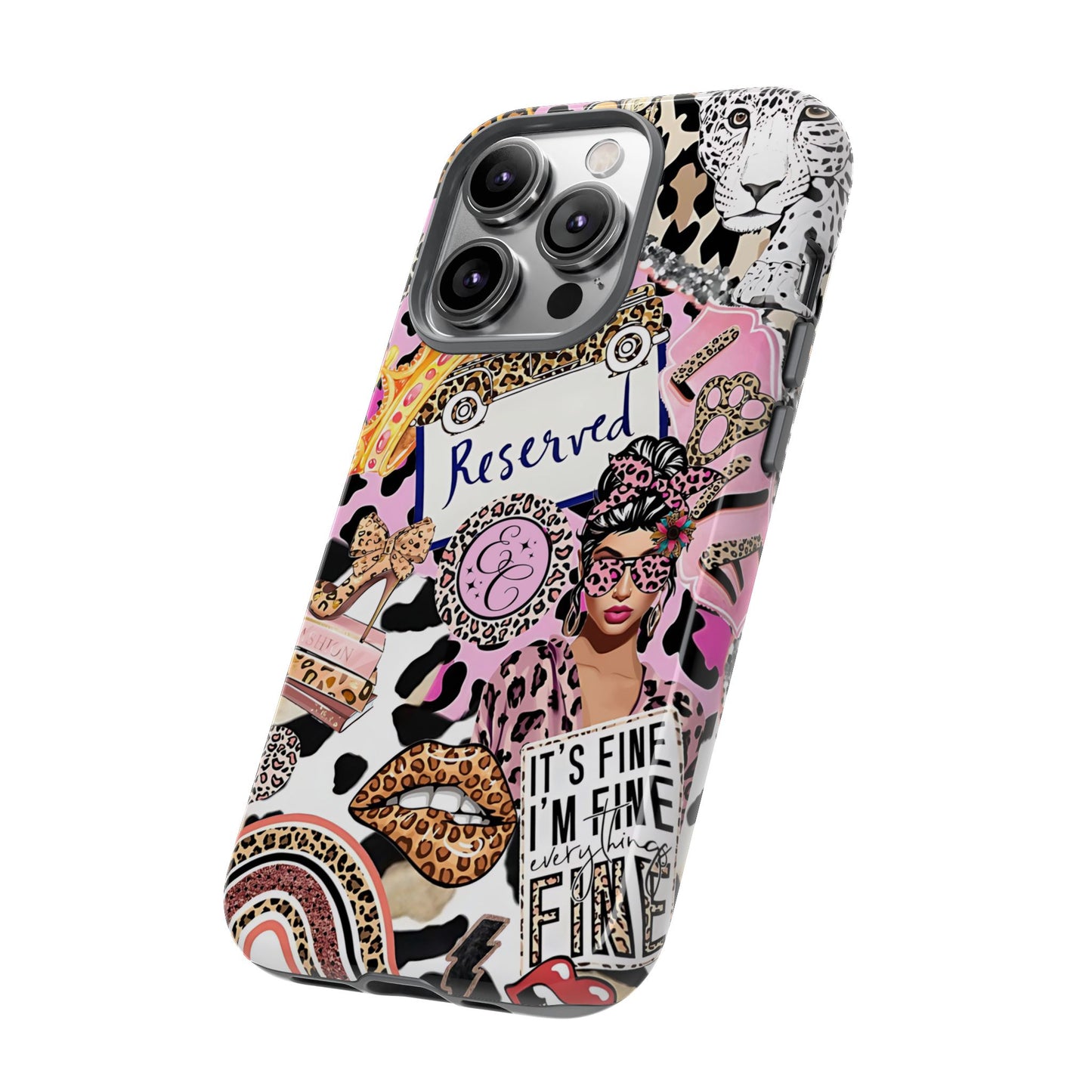 Leopard Wild Glamour Tough Phone Case