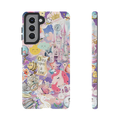 Whimsical Fairytale Collage Tough Phone Case