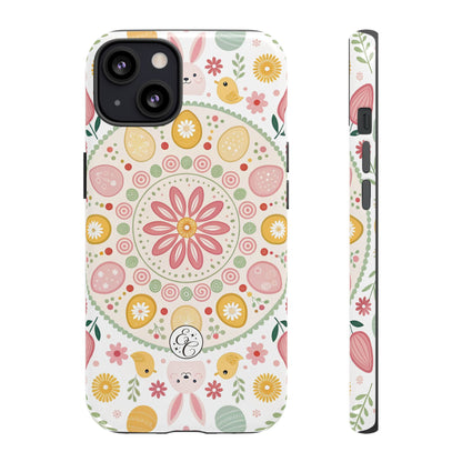 Colorful Easter Mandala Tough Phone Case