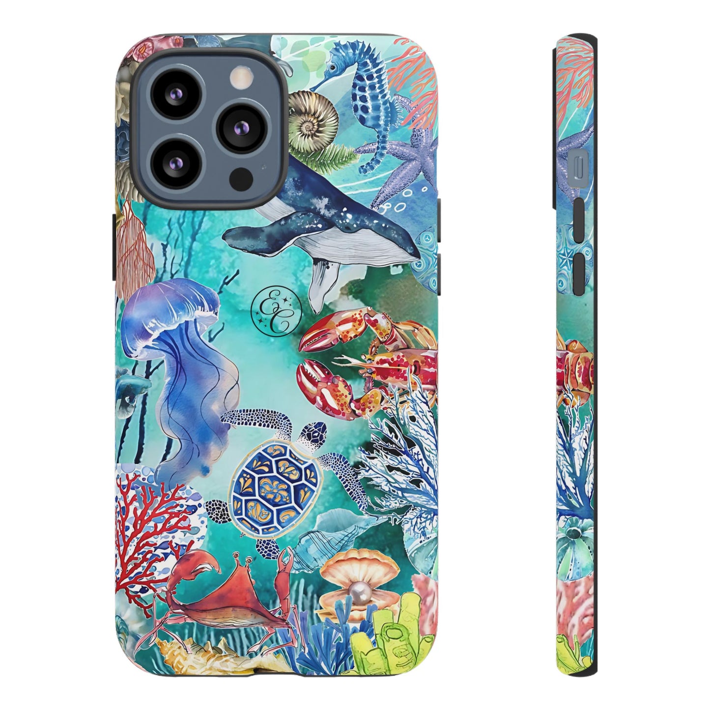 Ocean Wonders Collage Tough Phone Case