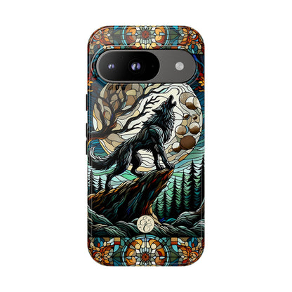 Howling Wolf Tough Phone Case