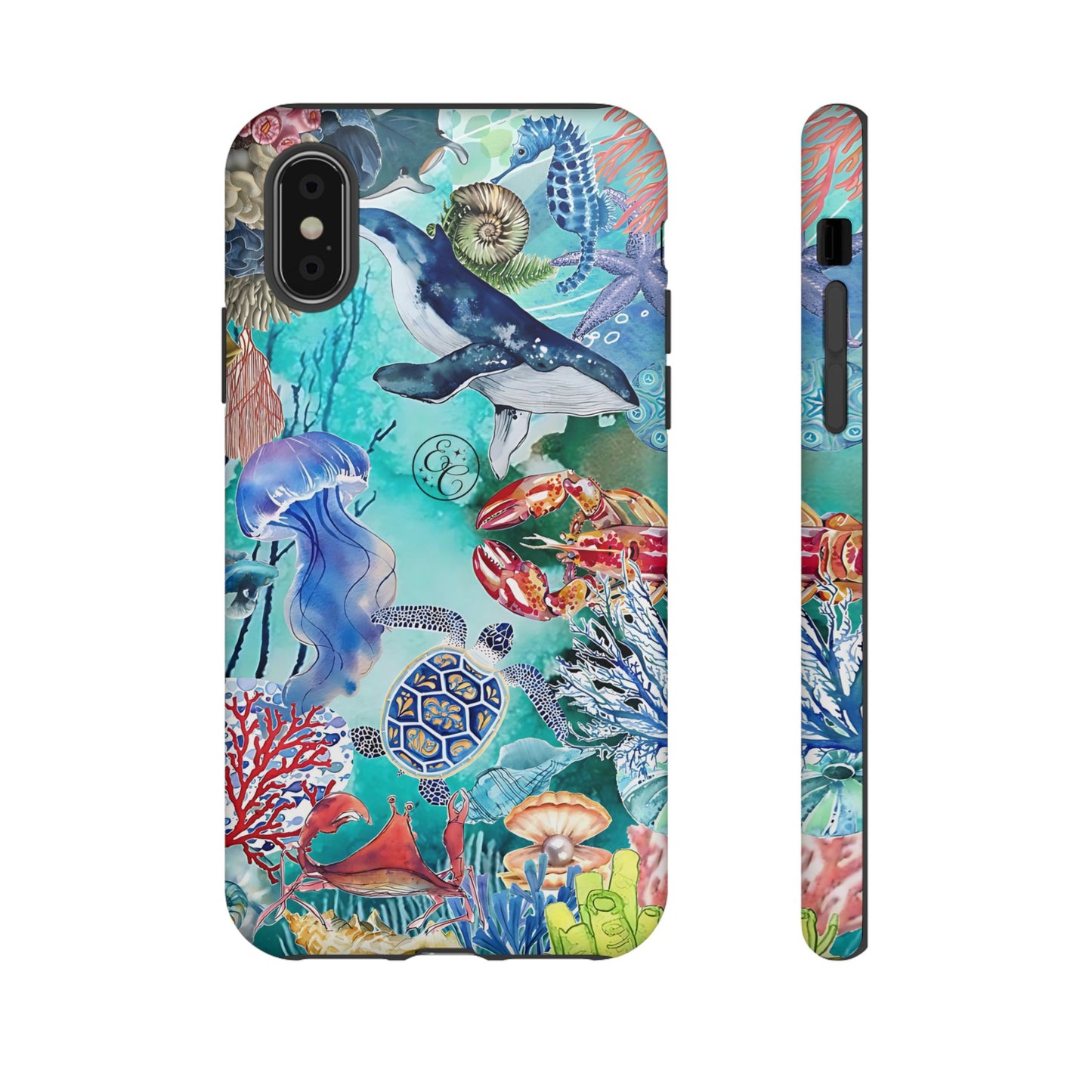 Ocean Wonders Collage Tough Phone Case