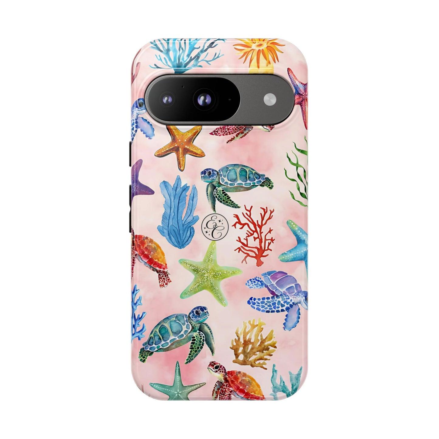 Colorful Marine Life Tough Phone Case