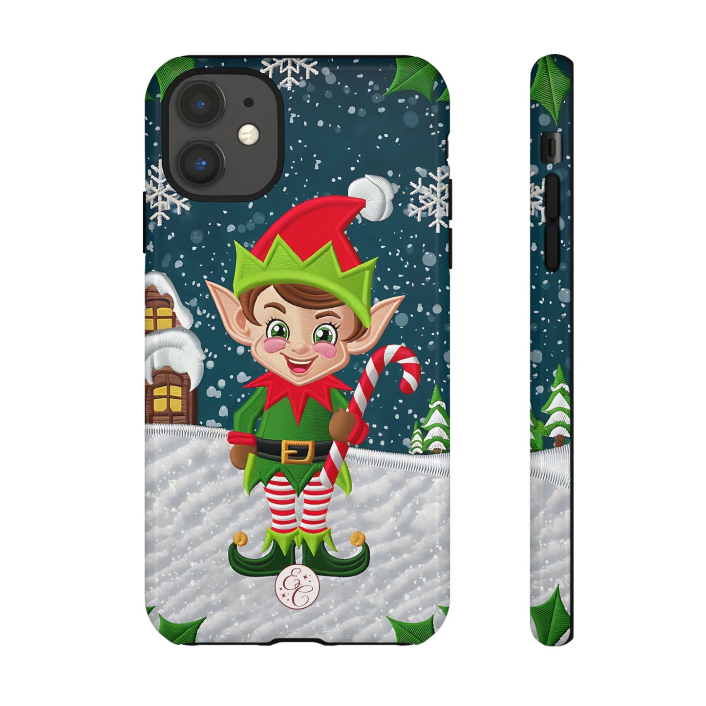 Christmas Naughty Elf Tough Phone Case