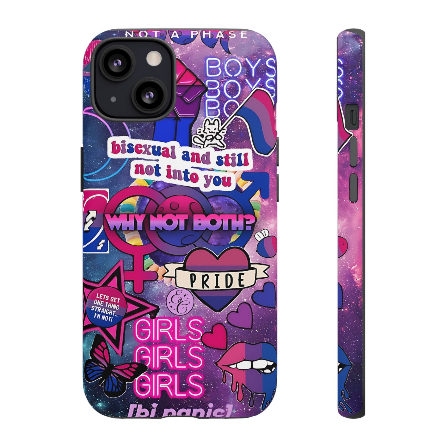 Bisexual Pop Art Tough Phone Case