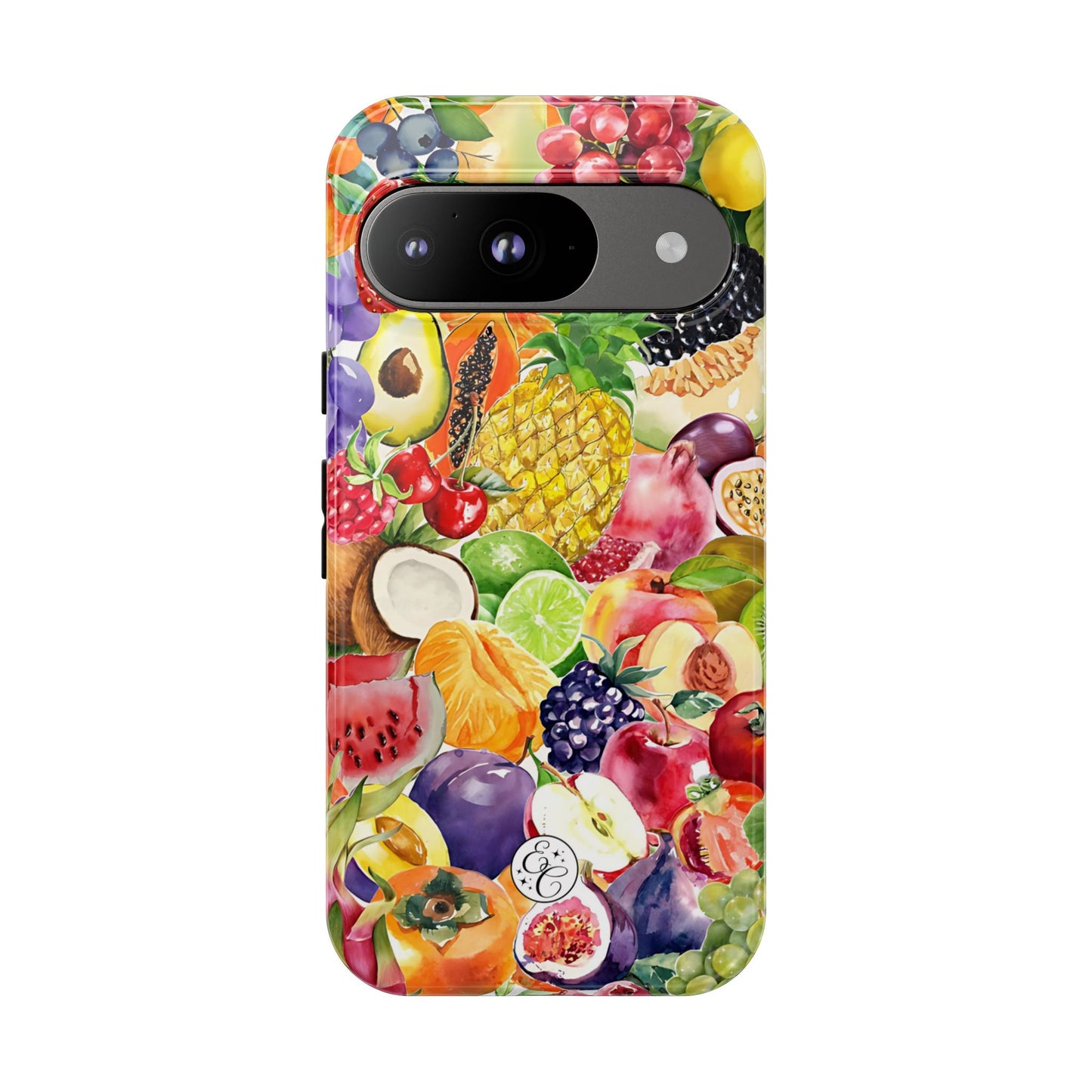 Colorful Fruits Collage Tough Phone Case