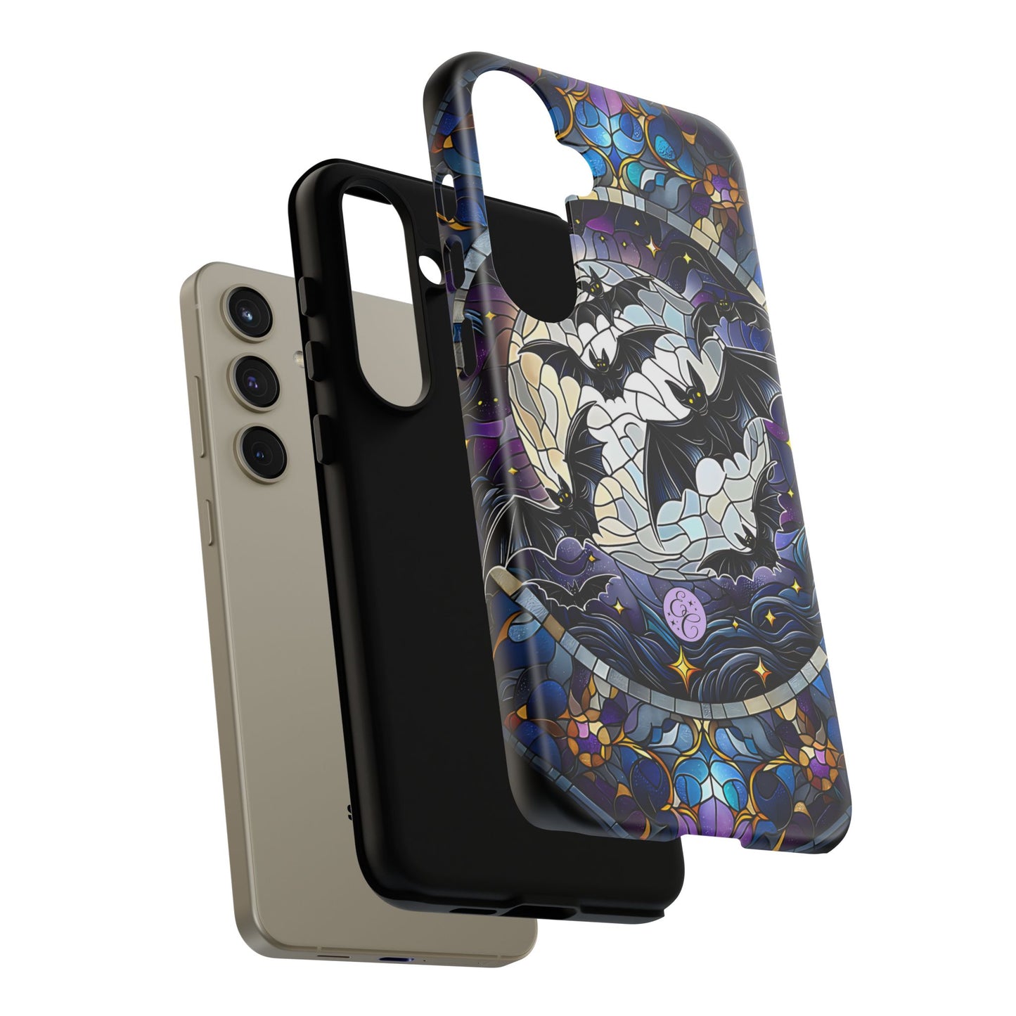 Gothic Bats Tough Phone Case