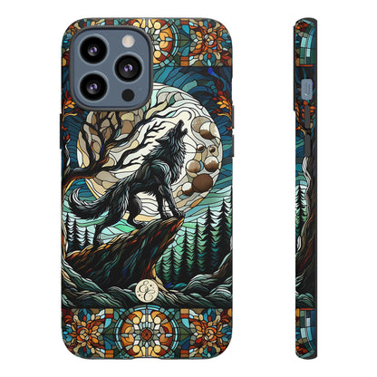 Howling Wolf Tough Phone Case