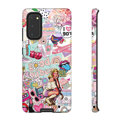 90s Nostalgia Collage Tough Phone Case