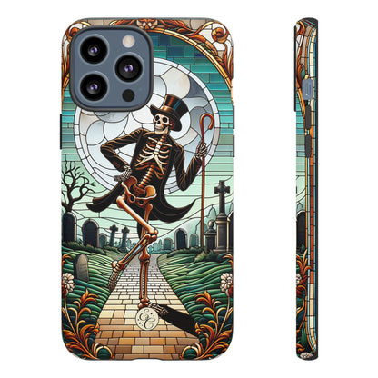 Dancing Skeleton Tough Phone Case