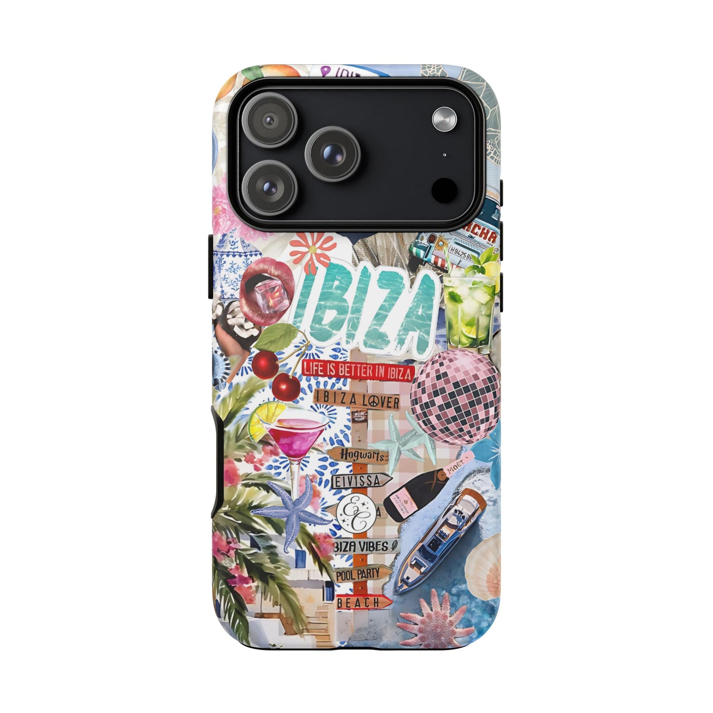Ibiza Summer Vibes Collage Tough Phone Case