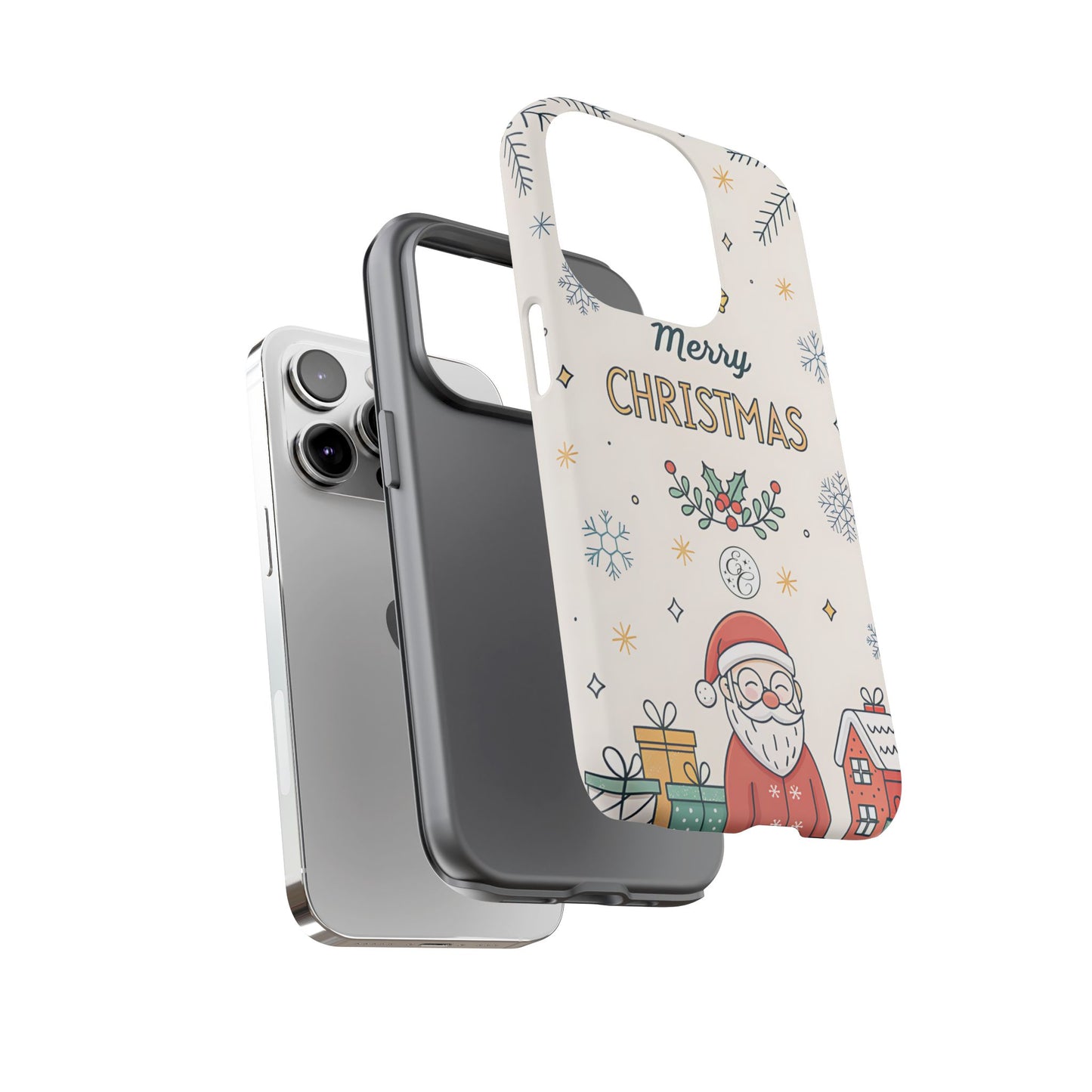 Merry Christmas Santa Tough Phone Case