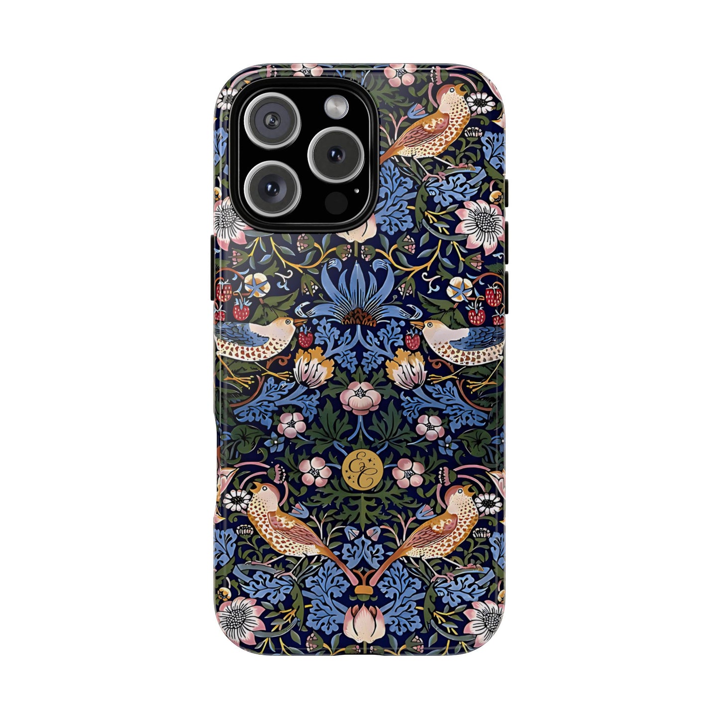 William Morris Strawberry Thief Tough Phone Case