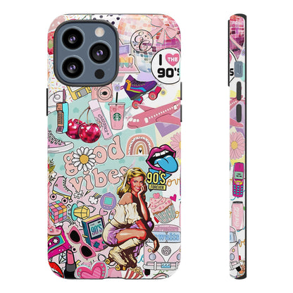 90s Nostalgia Collage Tough Phone Case