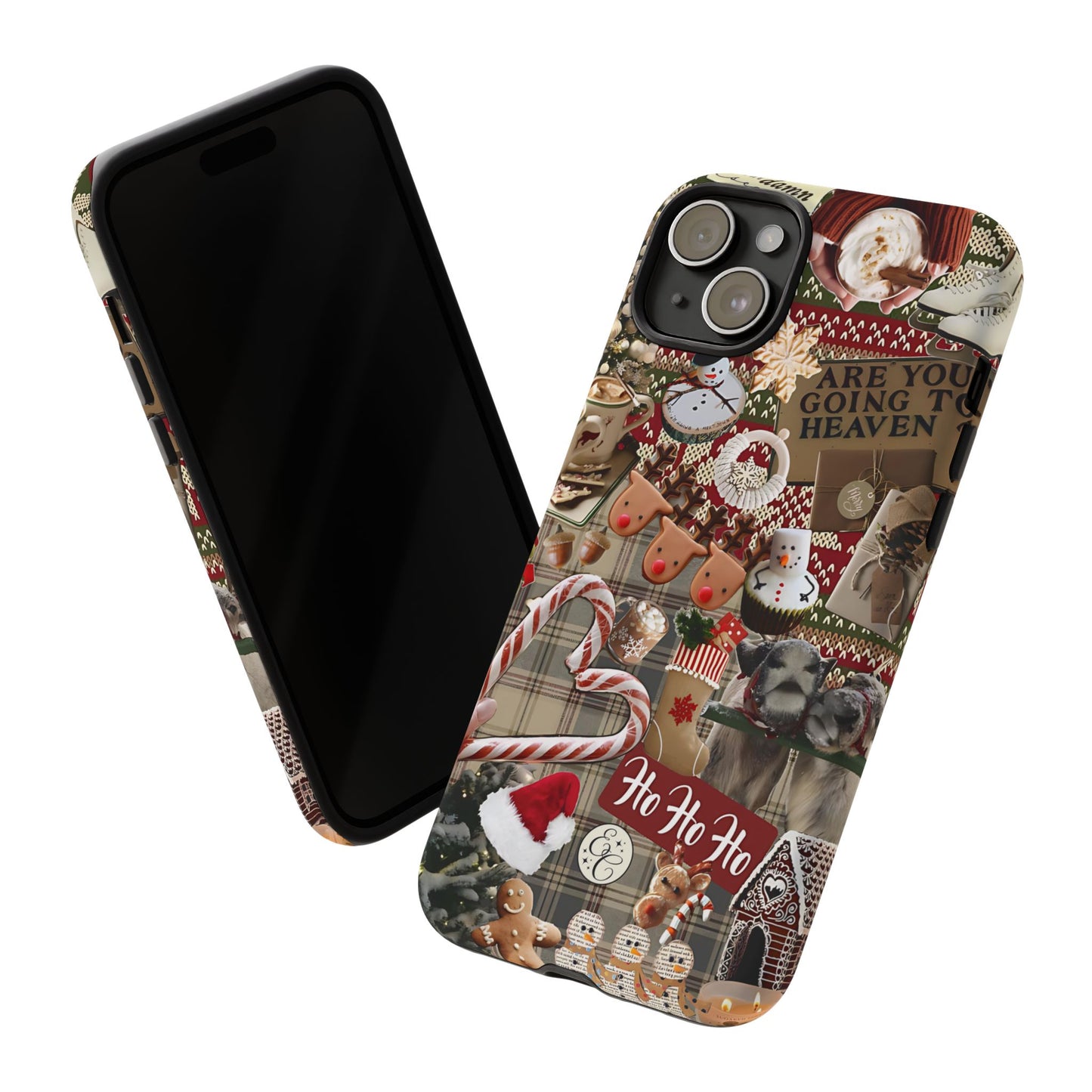 Christmas Festive Collage Tough Phone Case