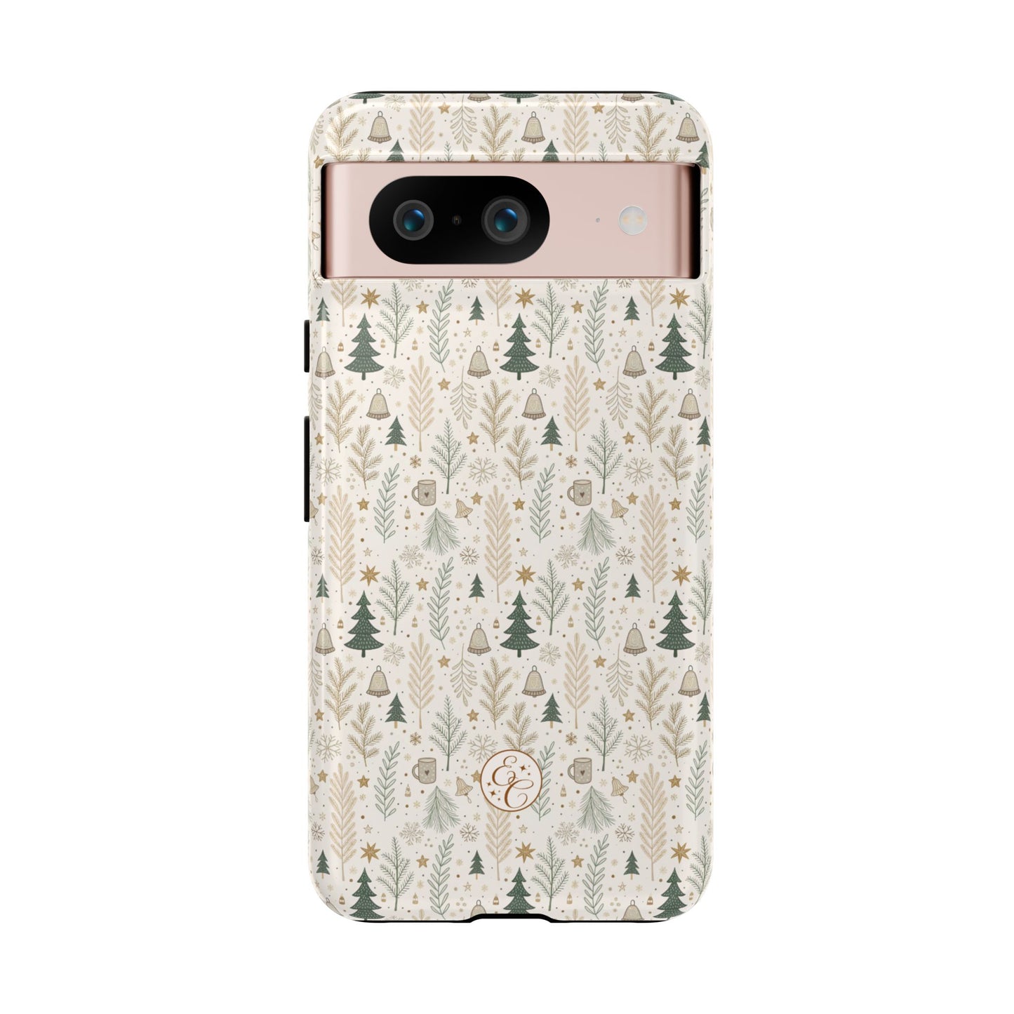 Boho Christmas Forest Tough Phone Case