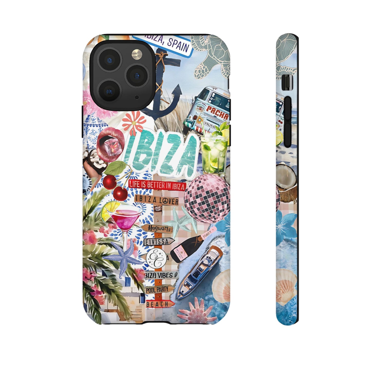 Ibiza Summer Vibes Collage Tough Phone Case