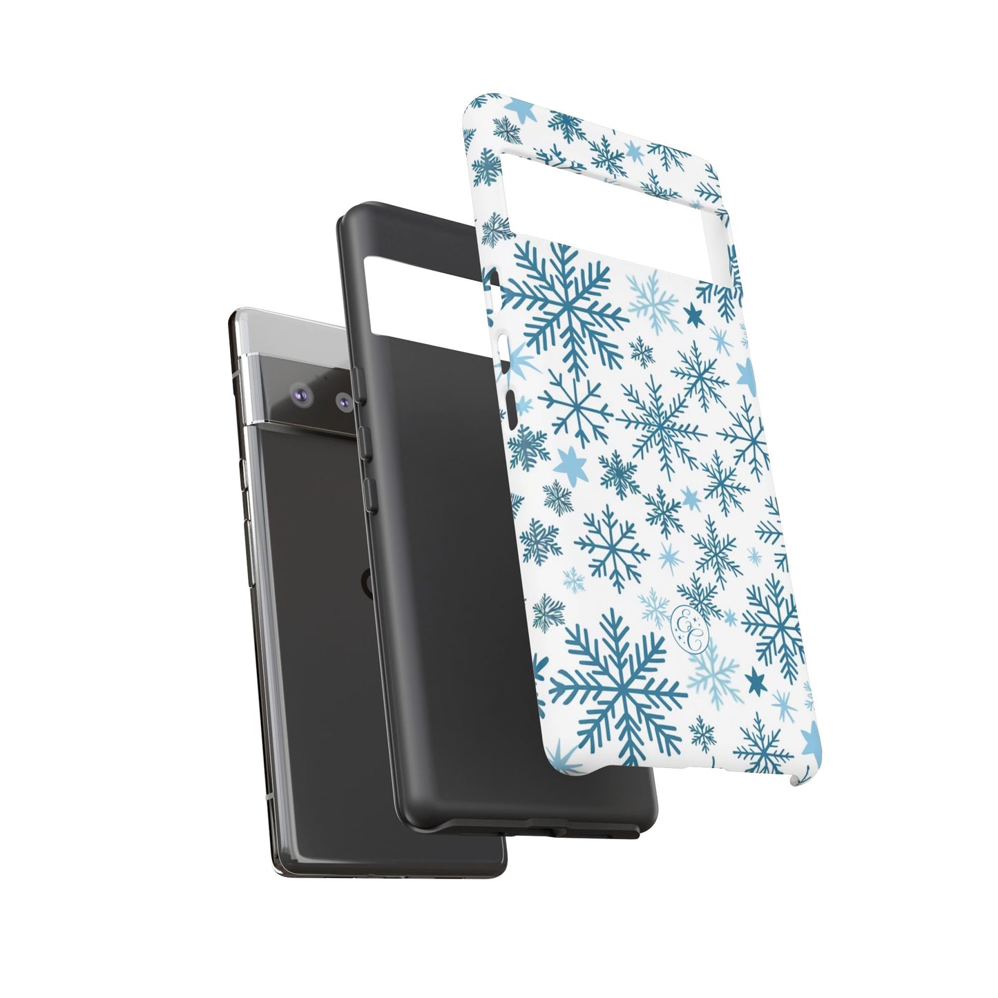 Winter Snowflakes Pattern Tough Phone Case