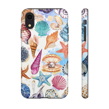 Colorful Sea Shells Tough Phone Case