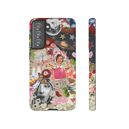 Retro Aesthetic Collage Art Tough Phone Case