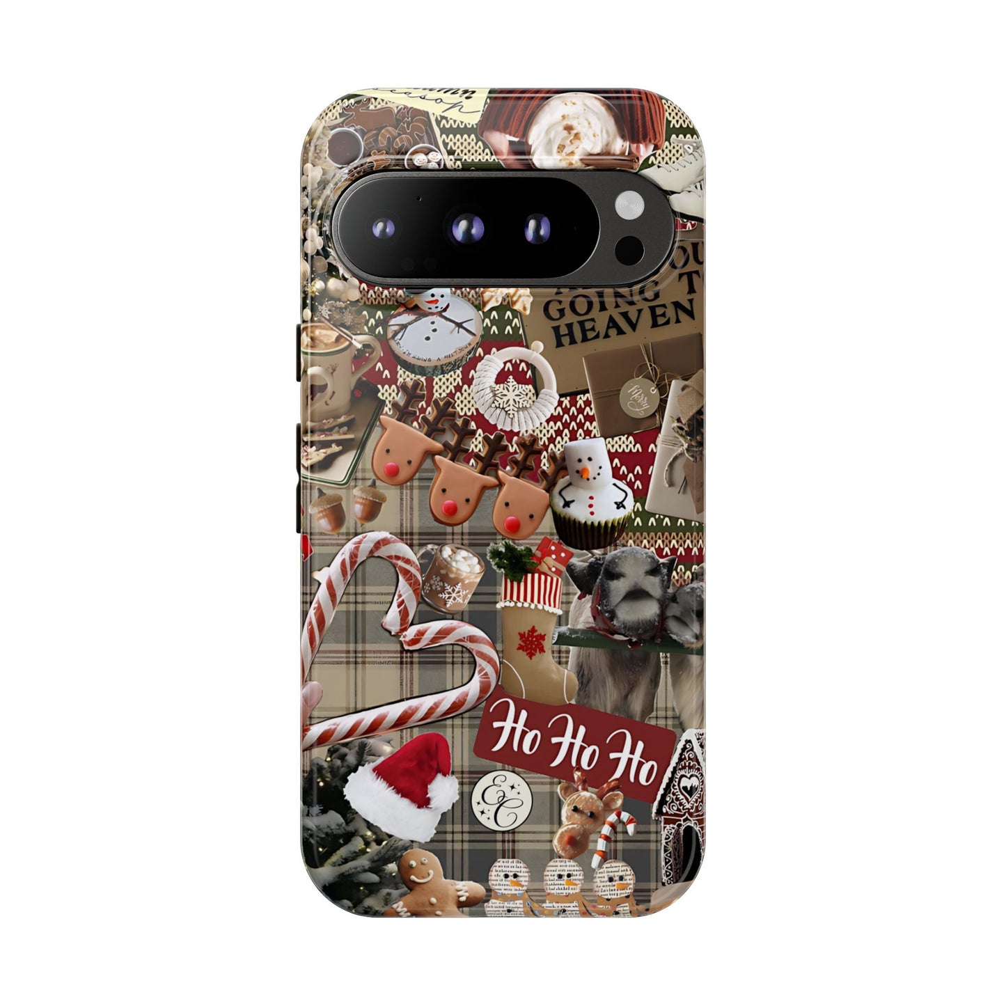 Christmas Festive Collage Tough Phone Case