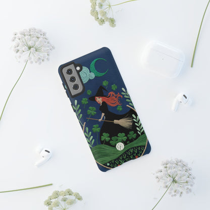 Irish Witch’s Moonlit Stroll Tough Phone Case