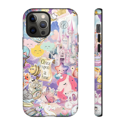 Whimsical Fairytale Collage Tough Phone Case