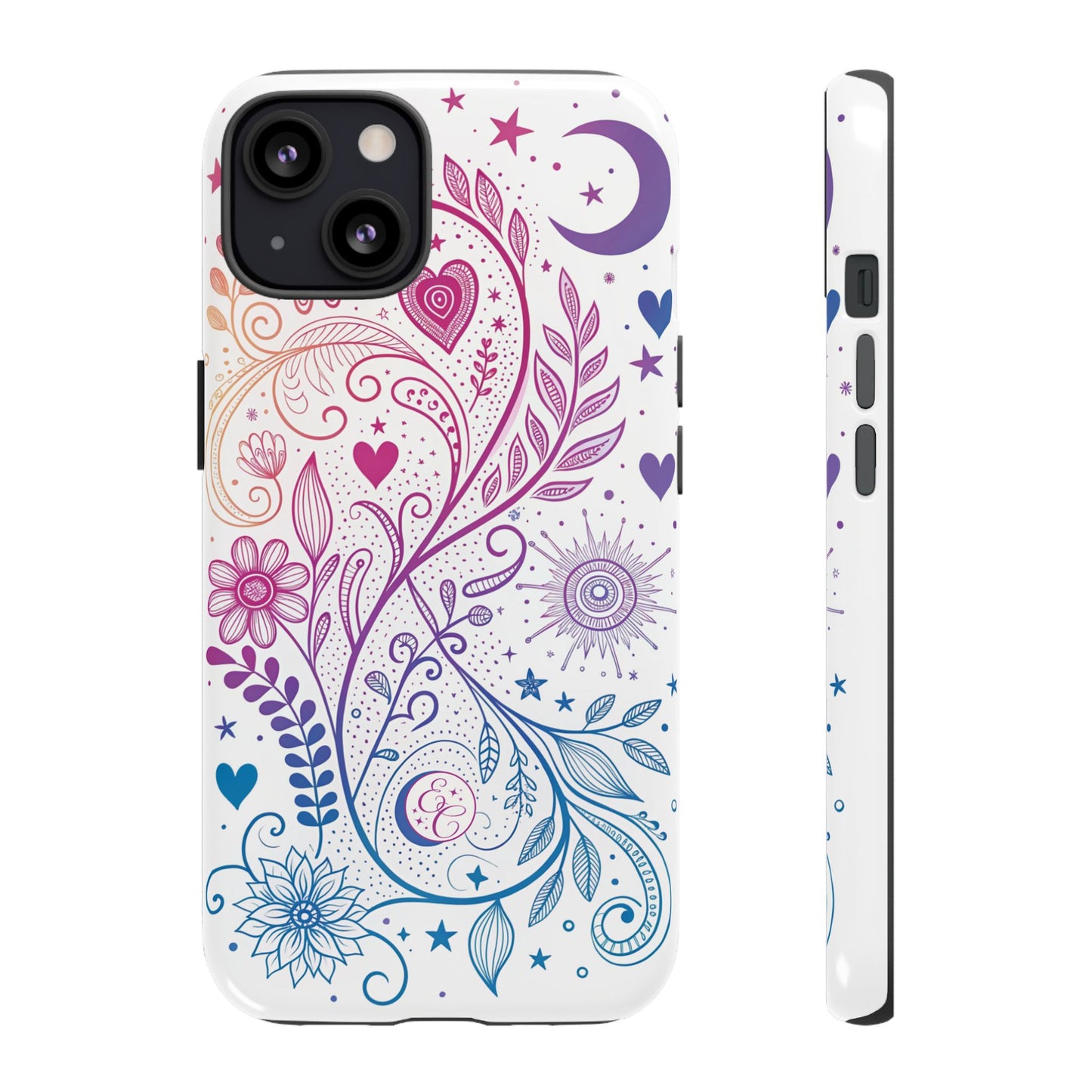 Subtel Bisexual Boho Doodle Tough Phone Case