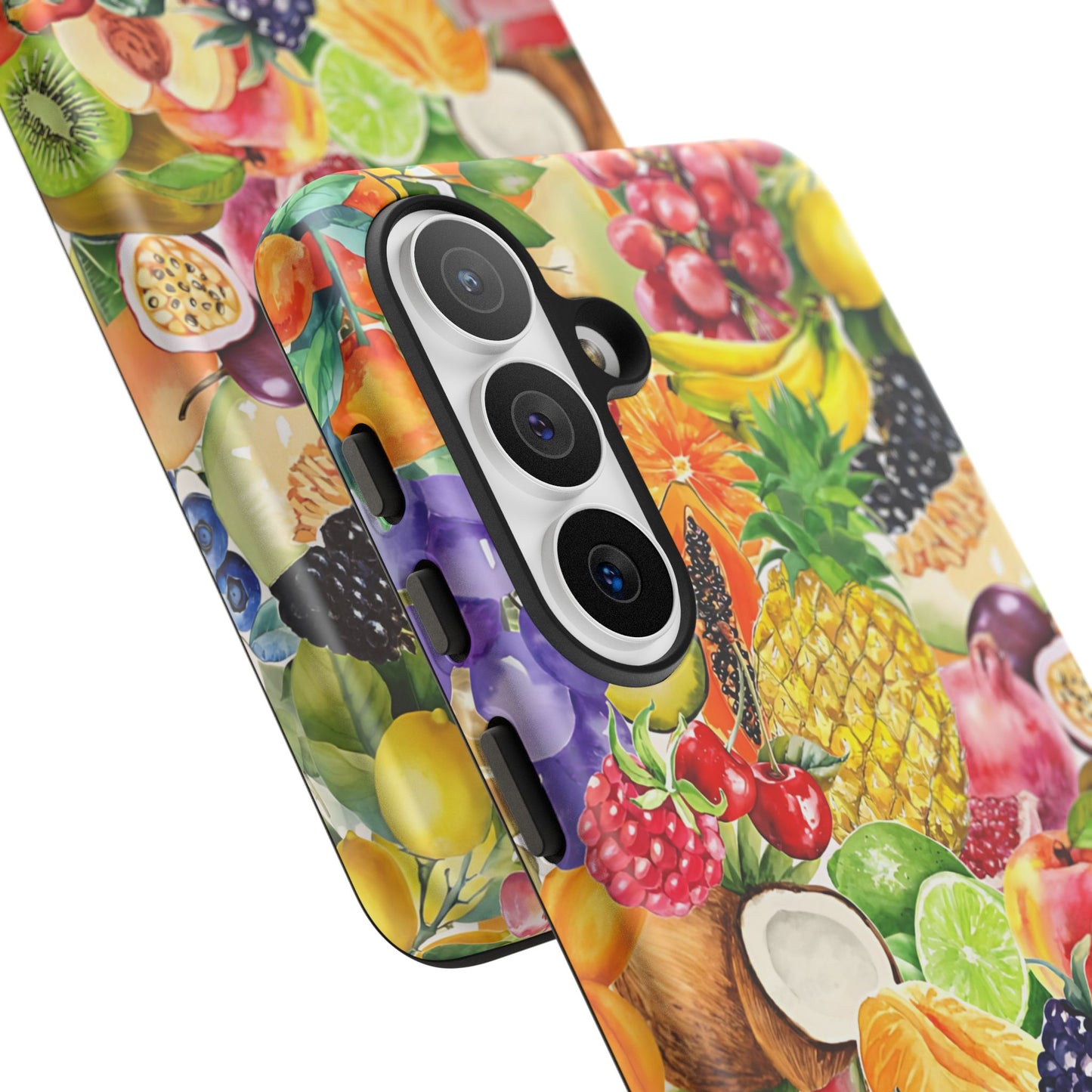 Colorful Fruits Collage Tough Phone Case