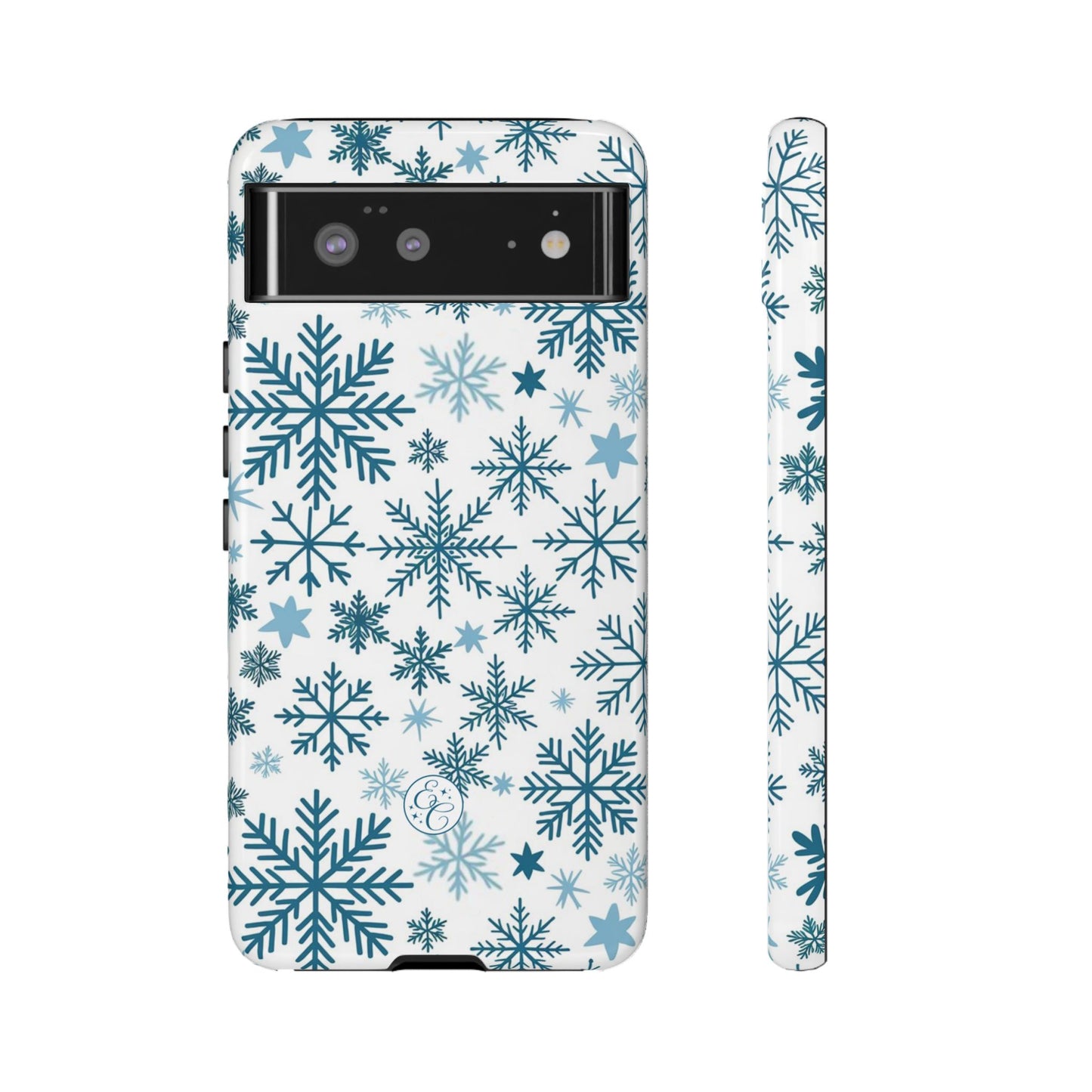 Winter Snowflakes Pattern Tough Phone Case