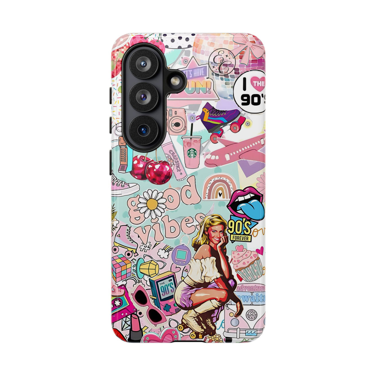 90s Nostalgia Collage Tough Phone Case