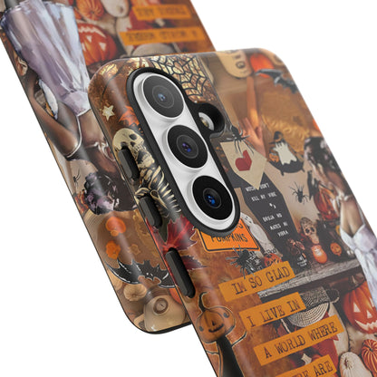 Halloween Aesthetic Collage Tough Phone Case