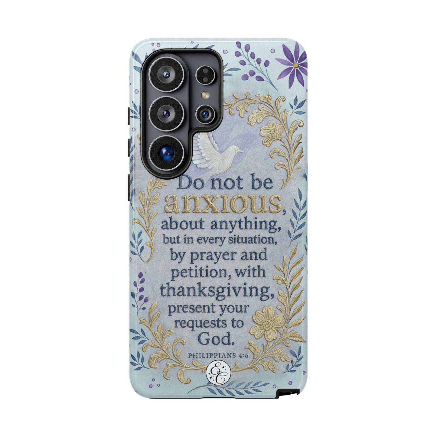 Philippians 4:6 Tough Phone Case