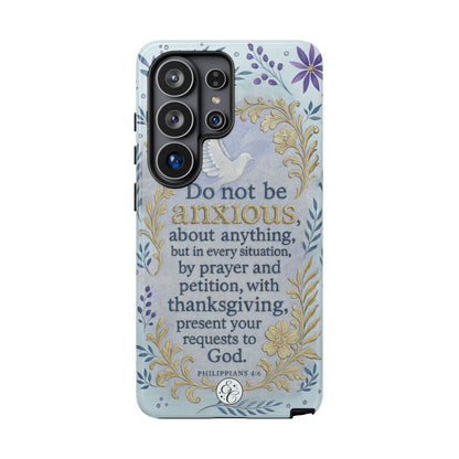 Philippians 4:6 Tough Phone Case