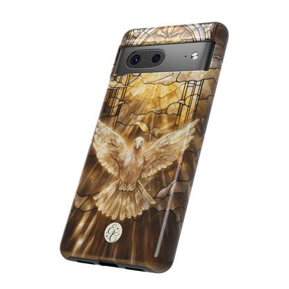 Holy Spirit Stained Glass Tough Phone Case