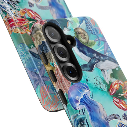 Ocean Wonders Collage Tough Phone Case