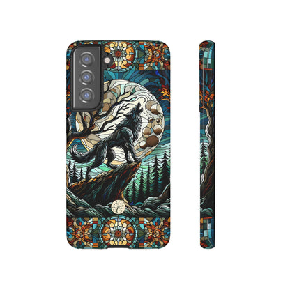 Howling Wolf Tough Phone Case