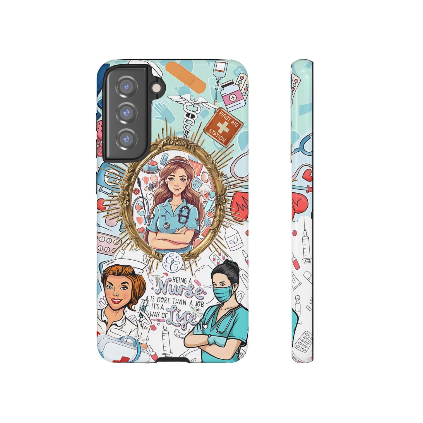 Nurse Art Tough Phone Case