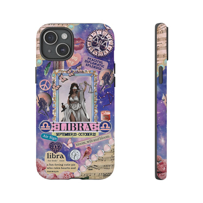 Libra Zodiac Star Sign Tough Phone Case