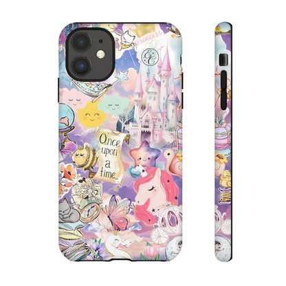 Whimsical Fairytale Collage Tough Phone Case