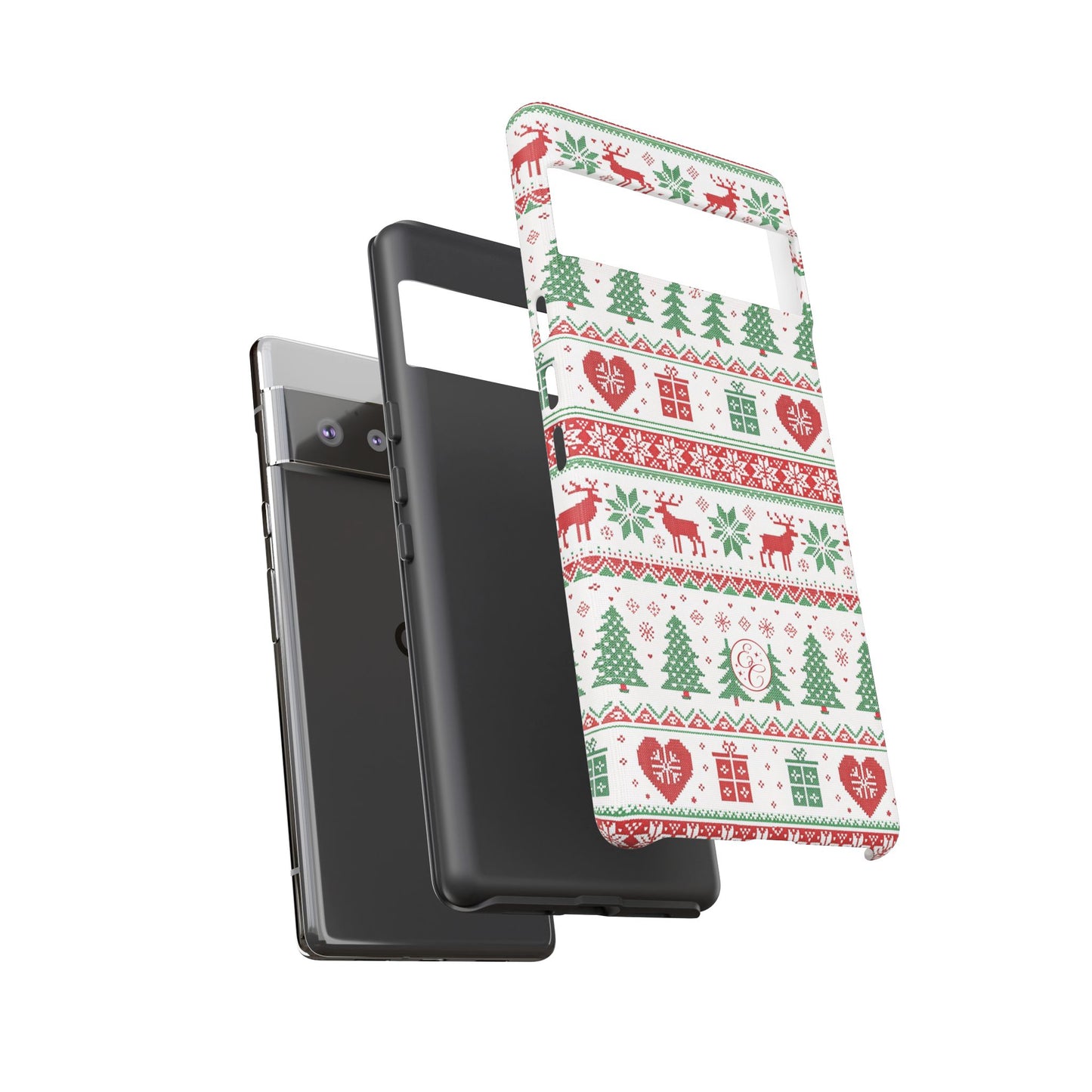 Ugly Christmas Sweater Pattern Tough Phone Case