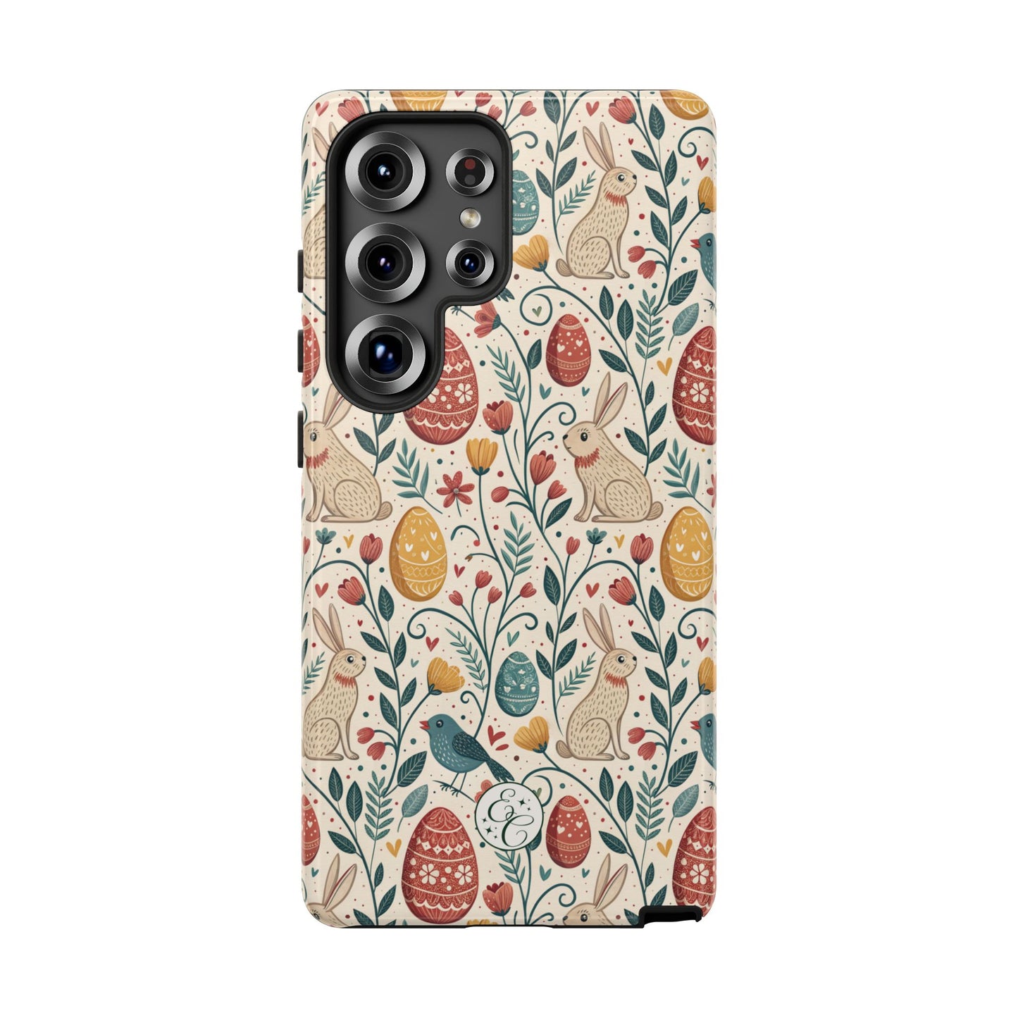 Vintage Easter Pattern Tough Phone Case