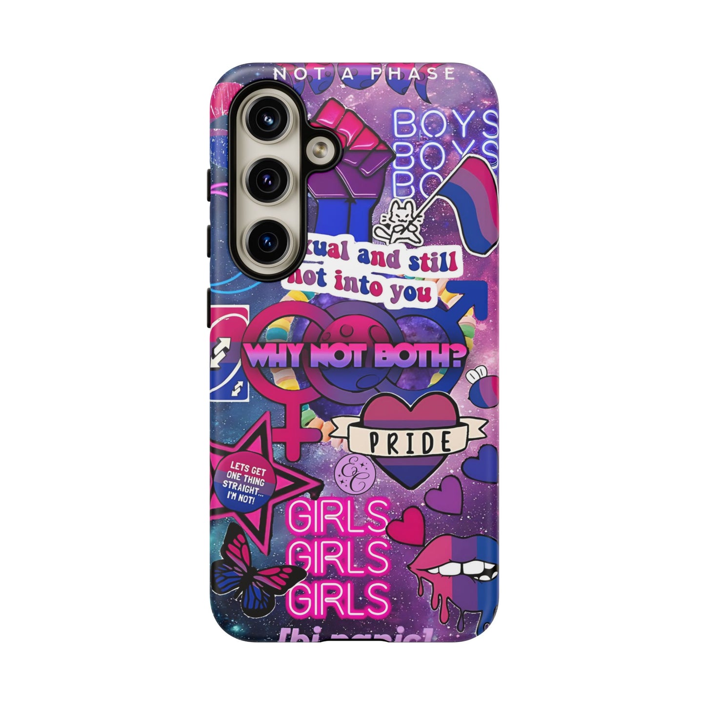 Bisexual Pop Art Tough Phone Case