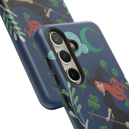 Irish Witch’s Moonlit Stroll Tough Phone Case