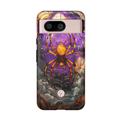 Stained Glass Spider Tough Phone Case