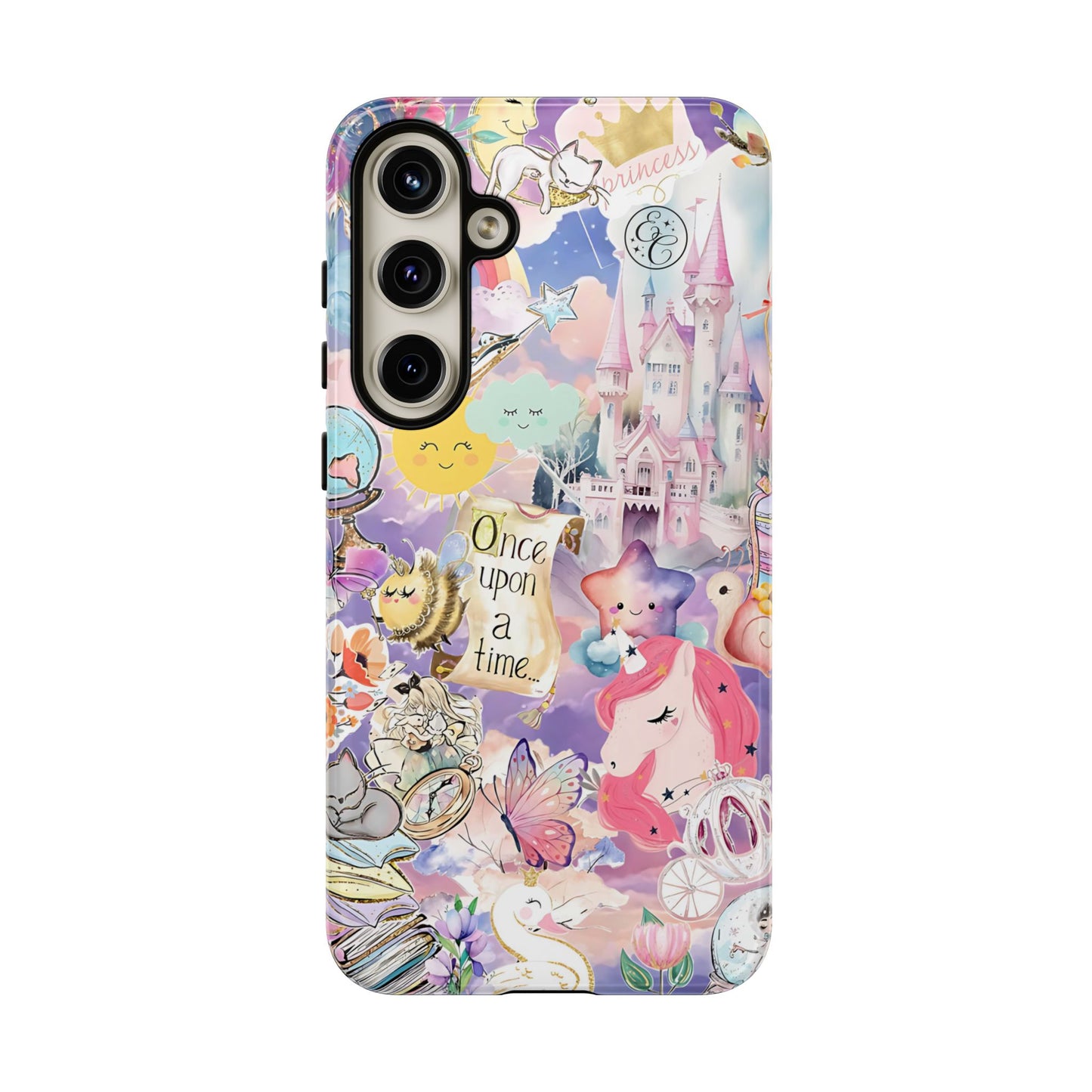 Whimsical Fairytale Collage Tough Phone Case